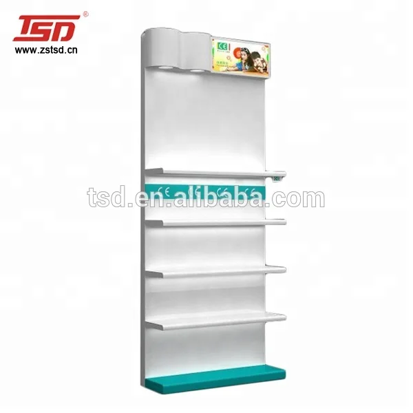 Custom baby nipples display racks Metal display stand for baby pacifiers baby products display stands