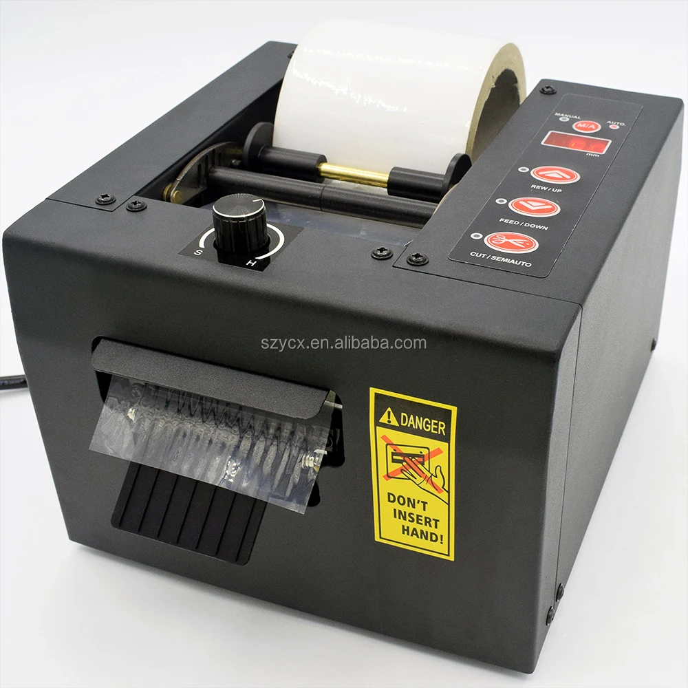 Wide tape dispenser cutting blades workshops tape cutting machine for 75mm width