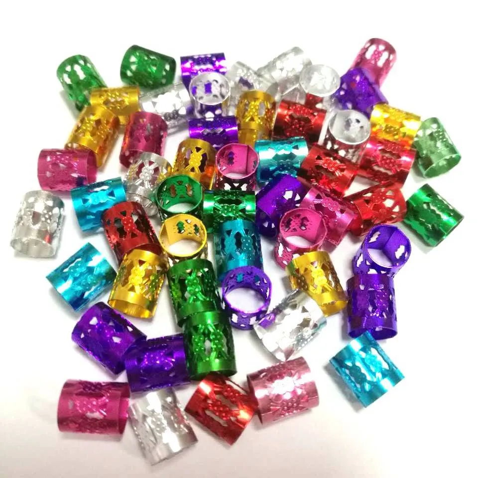 hair beads for synthetic braid hair decoration accessories, dreadlocks braiding hair