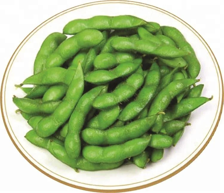  Замороженная зеленая Свежая вкусная японская соевая фасоль