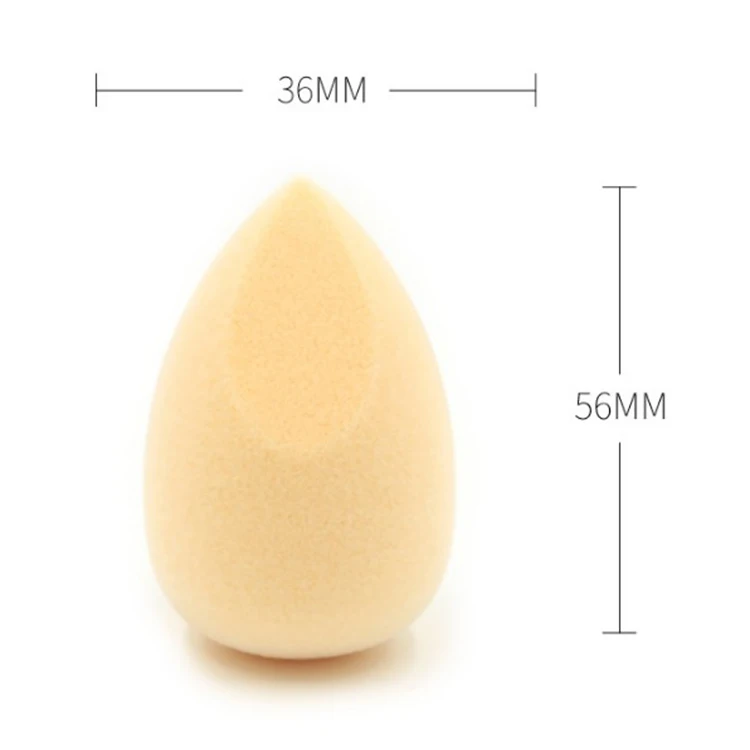 Top Seller Cosmetics Flocked Beauty Sponge Dual Layer Fuzzy Velvet Microfiber Makeup Blender
