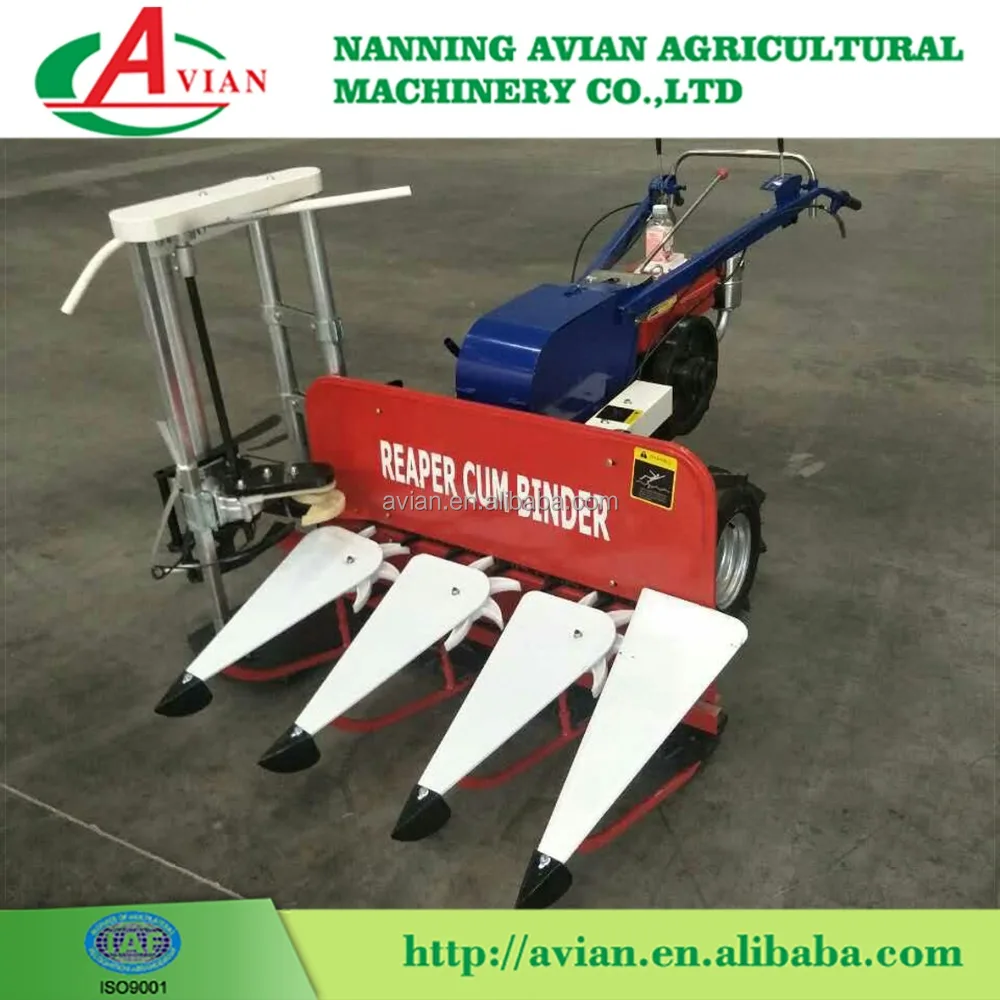 Hand Pushing Type Self Walking Wheat Reaper Binder / Rice Reaper Binder
