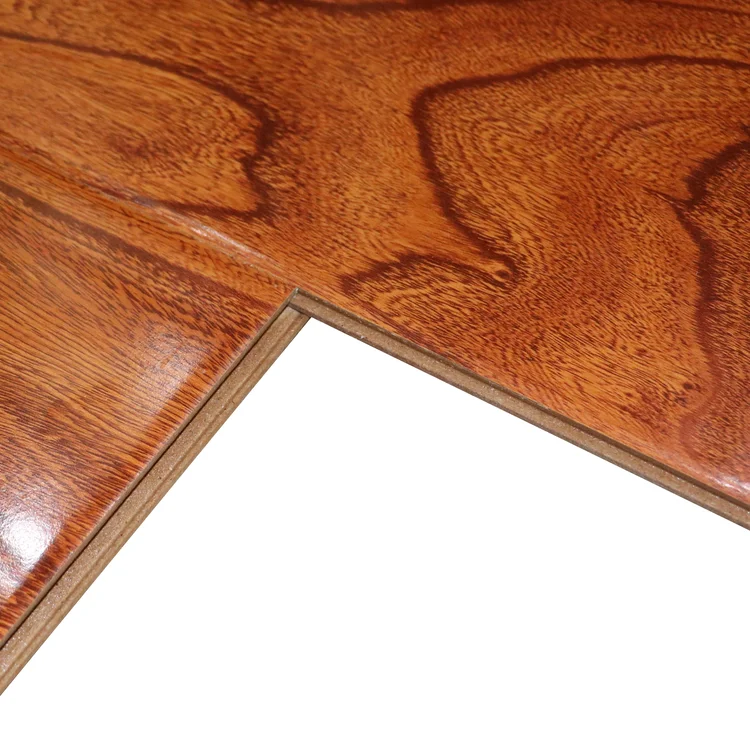 8mm wax anti scratch laminate wood flooring