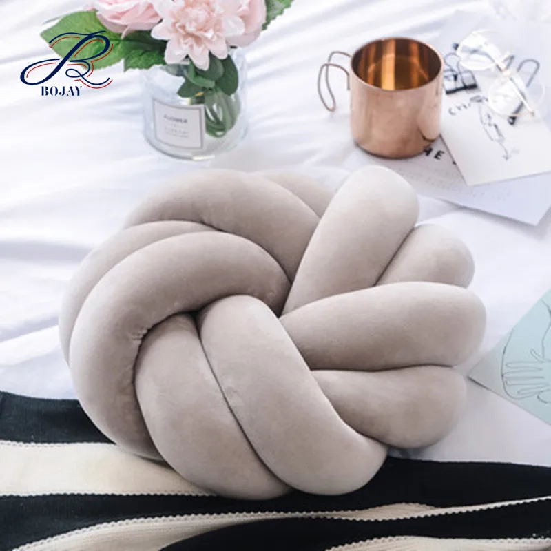 Chunky Knot Pillow Knot Cushion Decorative Pillow Bolster Pillow Crib Bedding Cushions Home Decor Baby Sheets Baby Shower Gift