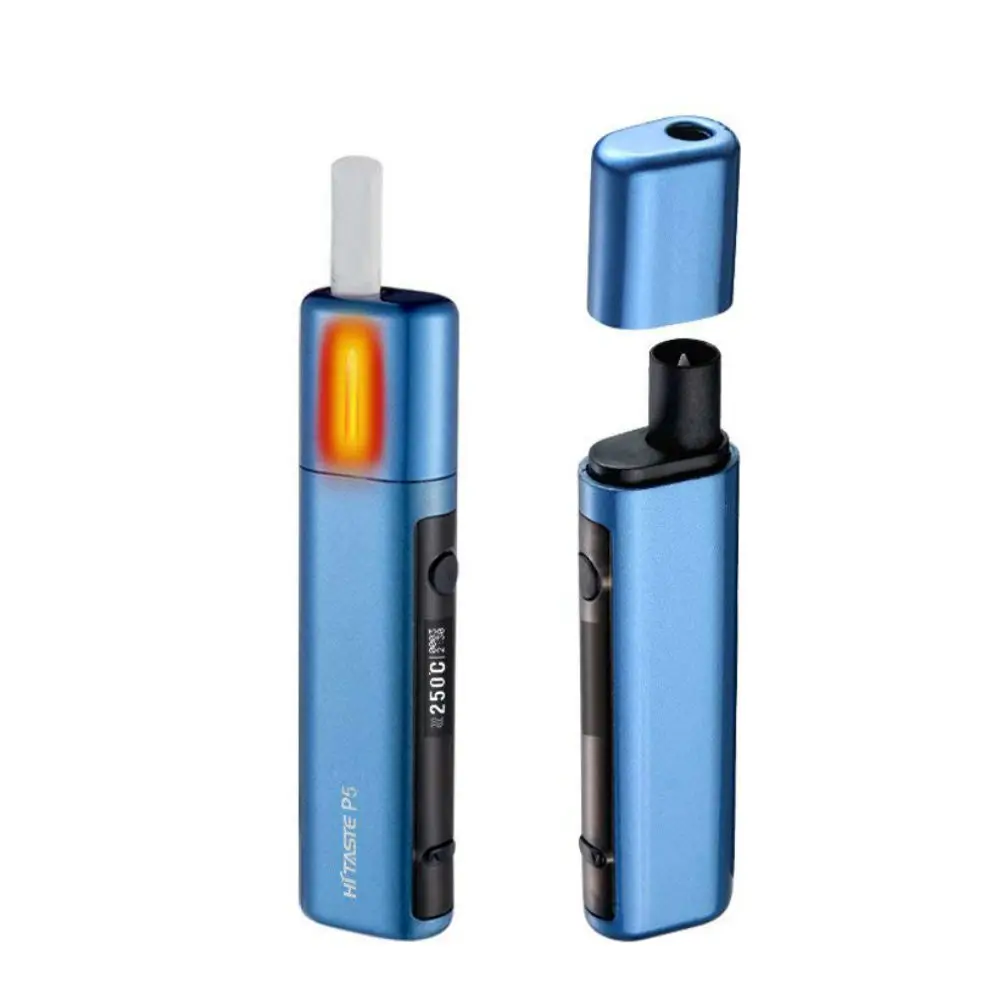 
2018 Trending Products OLED screen Temperature Control Heated Tobacco Device P5 Not Burn Cigarette for Use with Stick 