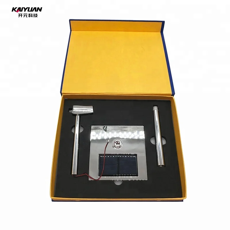 New Decorative Windmills Office Home Solar Windmill Model