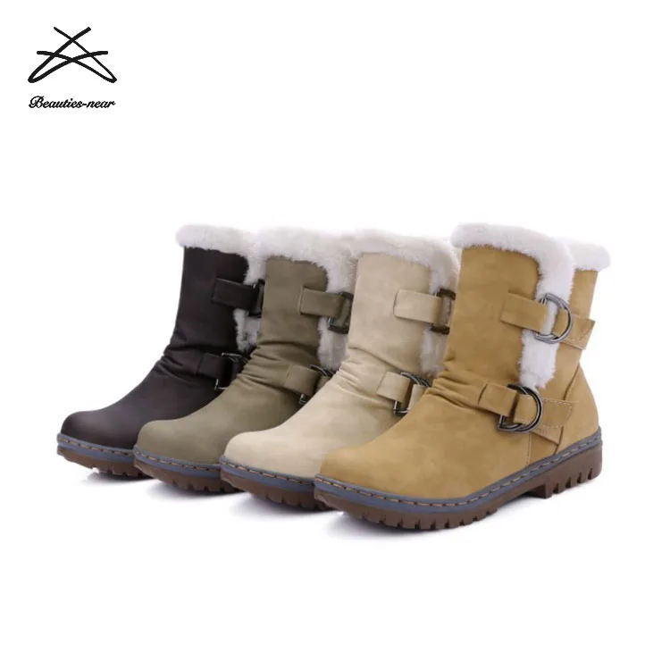 Wholesale good quality cheap winter snow boots women