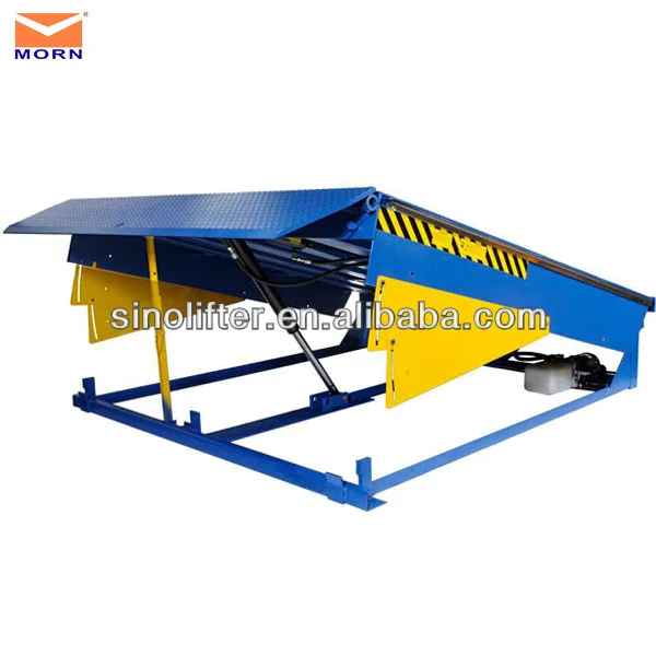 стационарное электрическое погрузочный док рампы