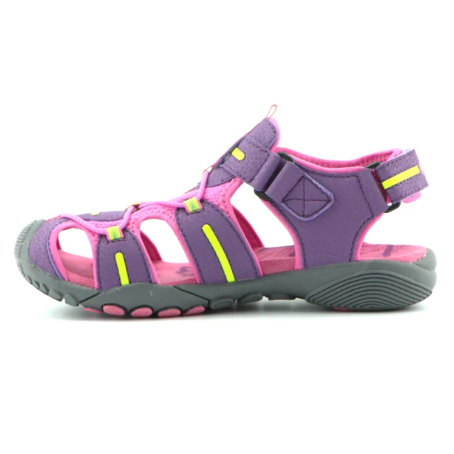 New kids hiking closed toe sandals
