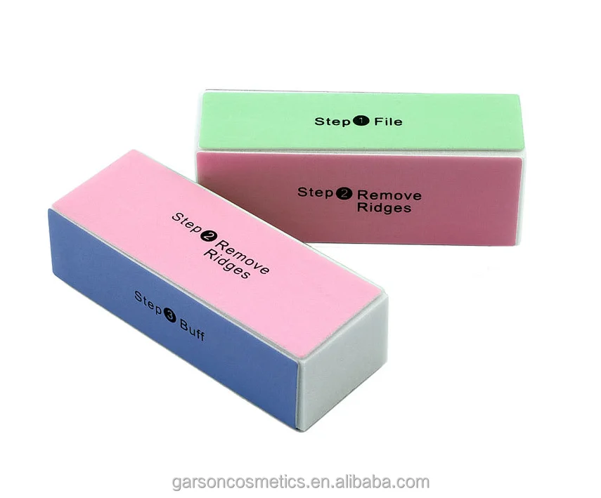 
The manicure and polished 100 pieces of the nail polish 4 way nail file 