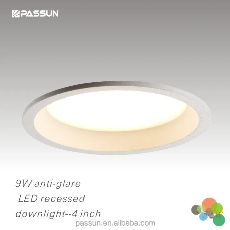 
modern office lighting fixture 9w led recessed downlight 