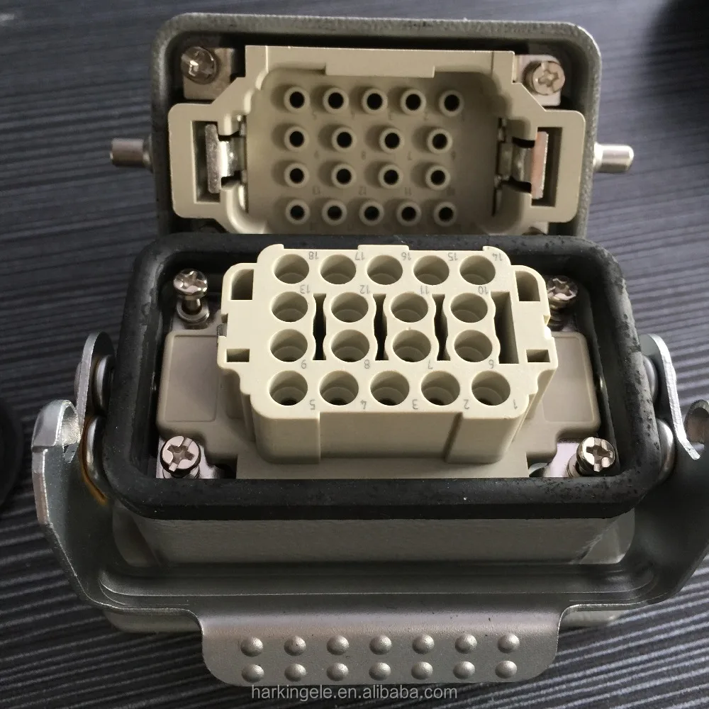 Замена Haoke HEE-018 500V 16A Heavy Duty-типный коннектор 18