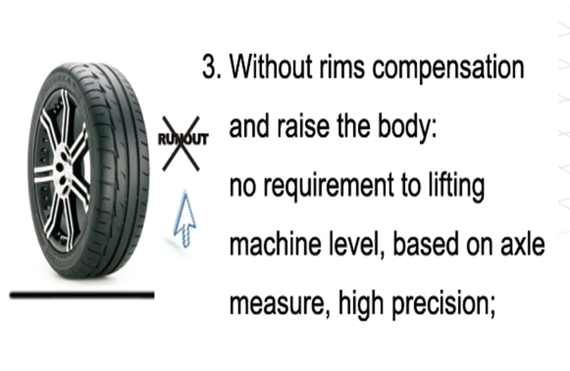 HIGH LIFT 3D alignment machine wheel alignment