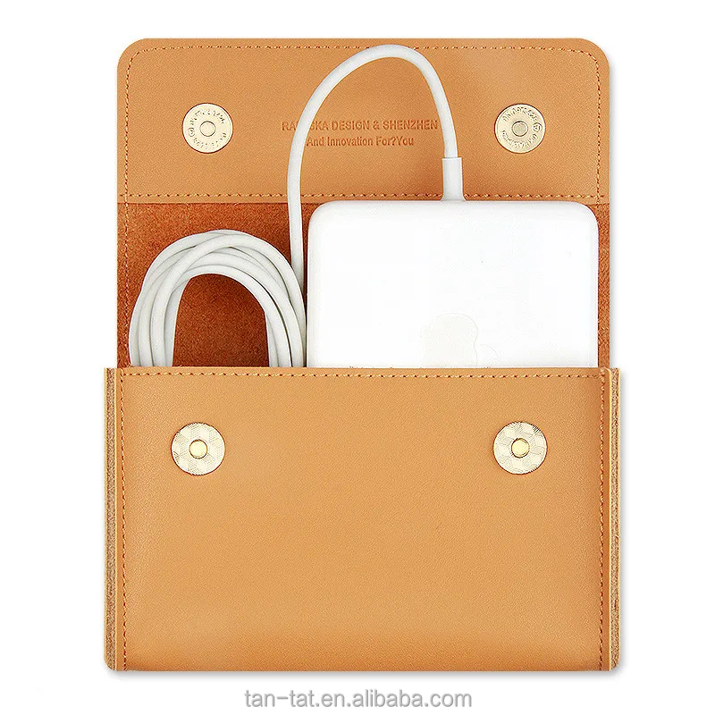 Real Leather Folio A4 Table Folder Document Organizer