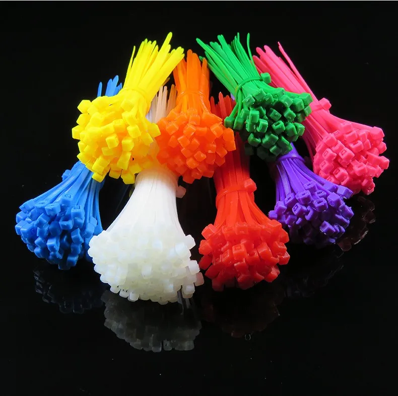 2.5-12mm UV Stable Self Locking Plastic Strap Nylon Cable Tie