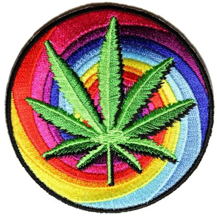 Cheap patch iron on patch custom sew on embroidery patches