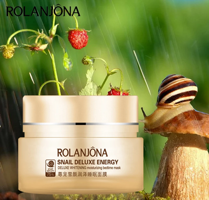 Rolanjona ageless magic snail nourish skin night cream best night face cream