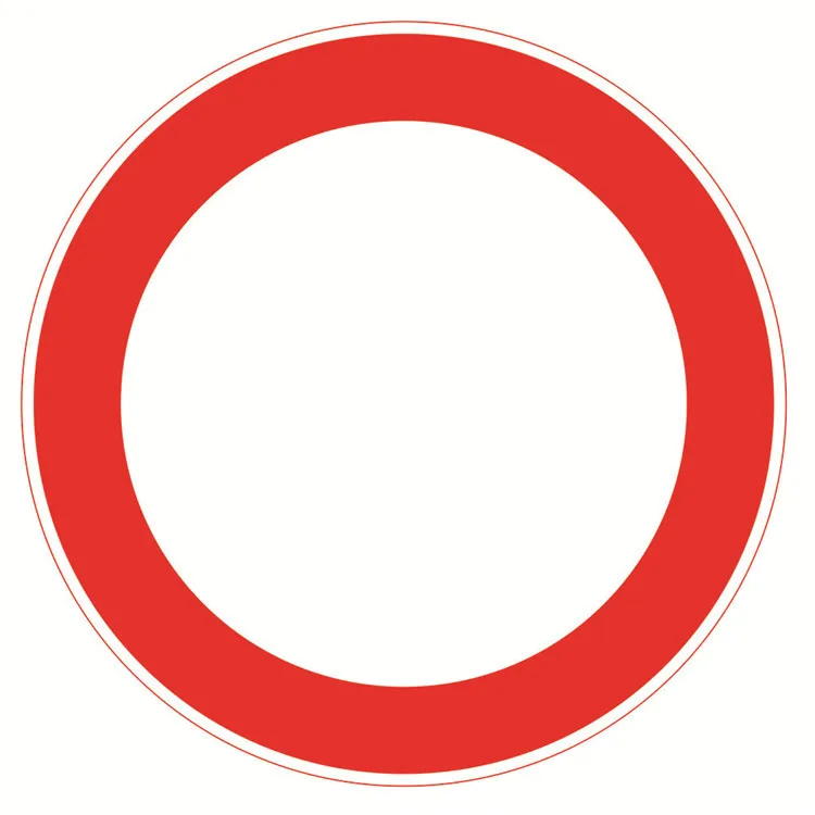 Wholesale Low Cost Round Reflective Traffic Sign Means