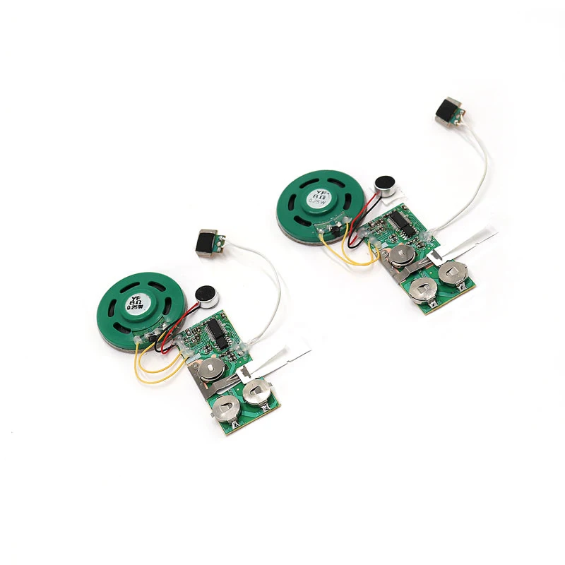 custom sound ic recordable and voice recorder module, 30 seconds recording sound chips for greeting cards