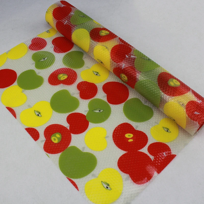 Printed non-slip mat refrigerator mat lining can be cleaned and non-slip shelf lining