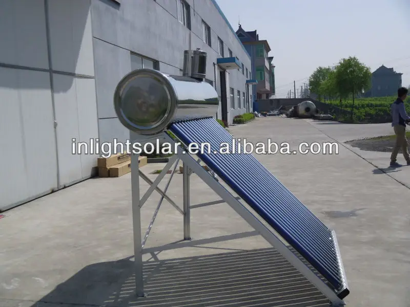 Pressurized Pre-heat Solar Water geyser with Copper Coil