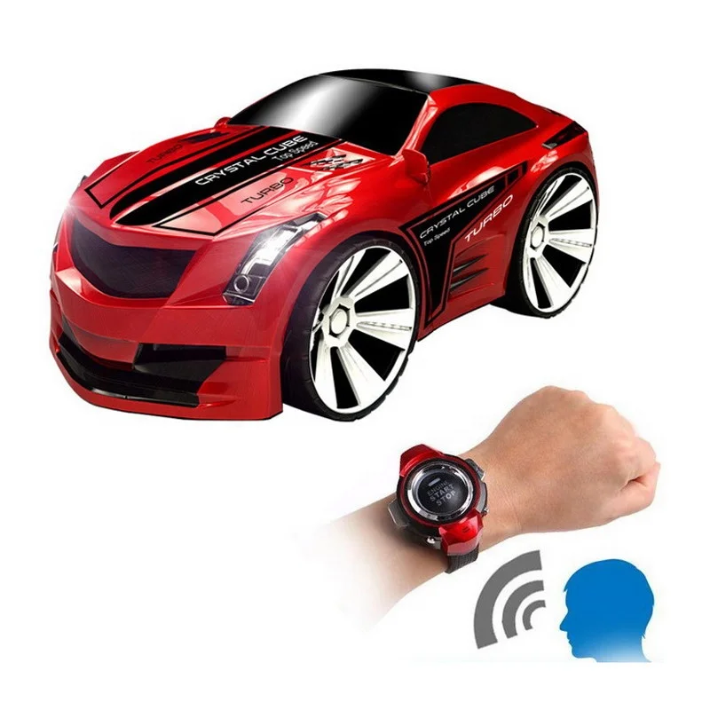 Intelligence Watch Remote Control Car 6 colors Optional Voice Control Watch Mini RC Car for Children Gift
