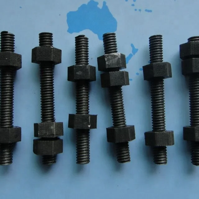 Min 99.95% purity tungsten screws / nuts / tungsten bolts