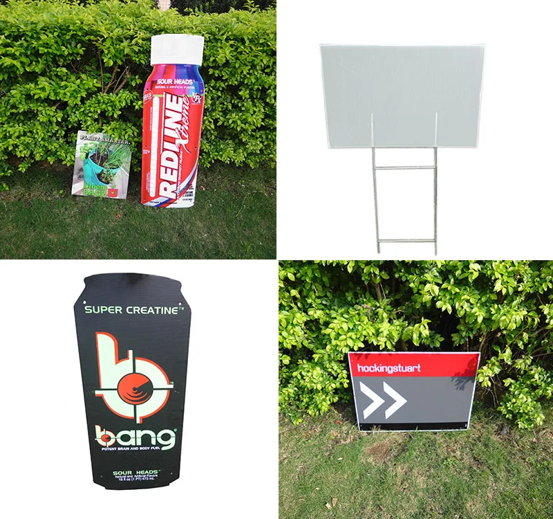 PP Outdoor Advertising Sign Board OEM Logo Road Safety Signboard Custom Printing Factory Direct Supply