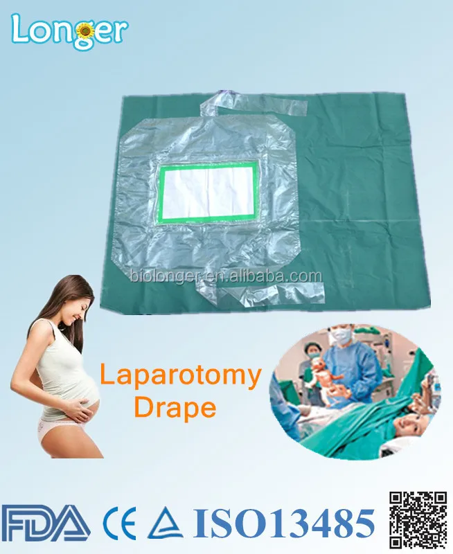 
Surgery C-section Drape Chinese Medical Consumable Supplier 