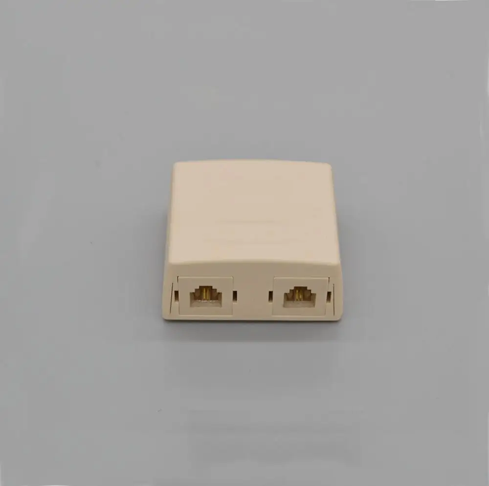 Telephone modular box RJ11 modular jack