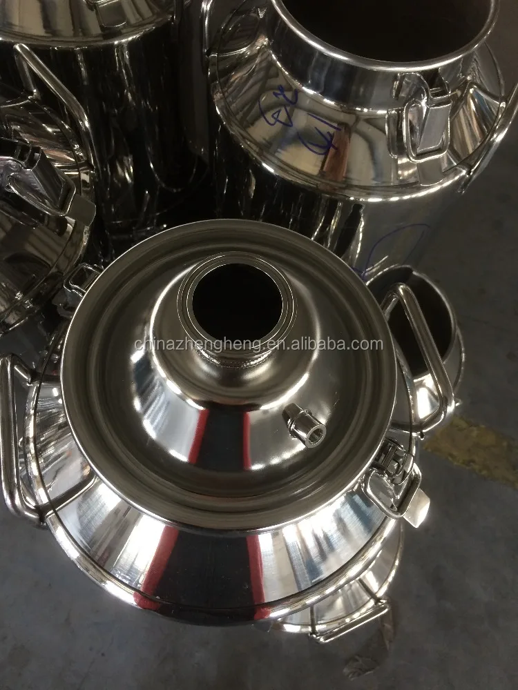 Stainless steel milk can