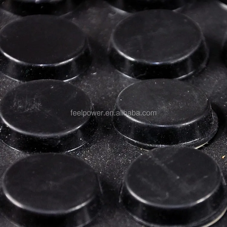 Soft Self Adhesive Silicone Rubber Bumpers Pads Anti slip bumpons for Furniture