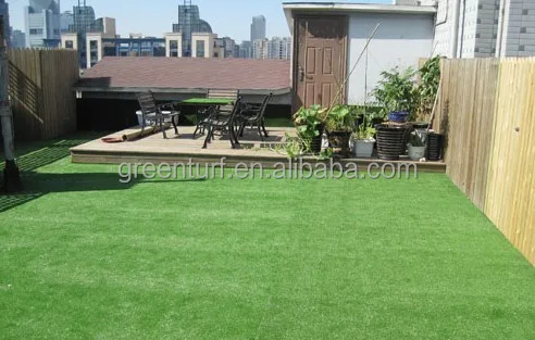 China produce durable plastic Landscape Carpet Garden soft artificial turf grass garden