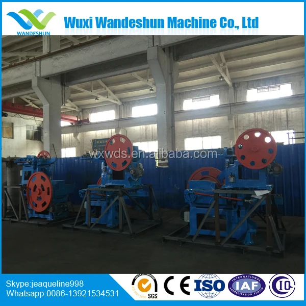 auto nail making machine/iron wire drawing machine with best service