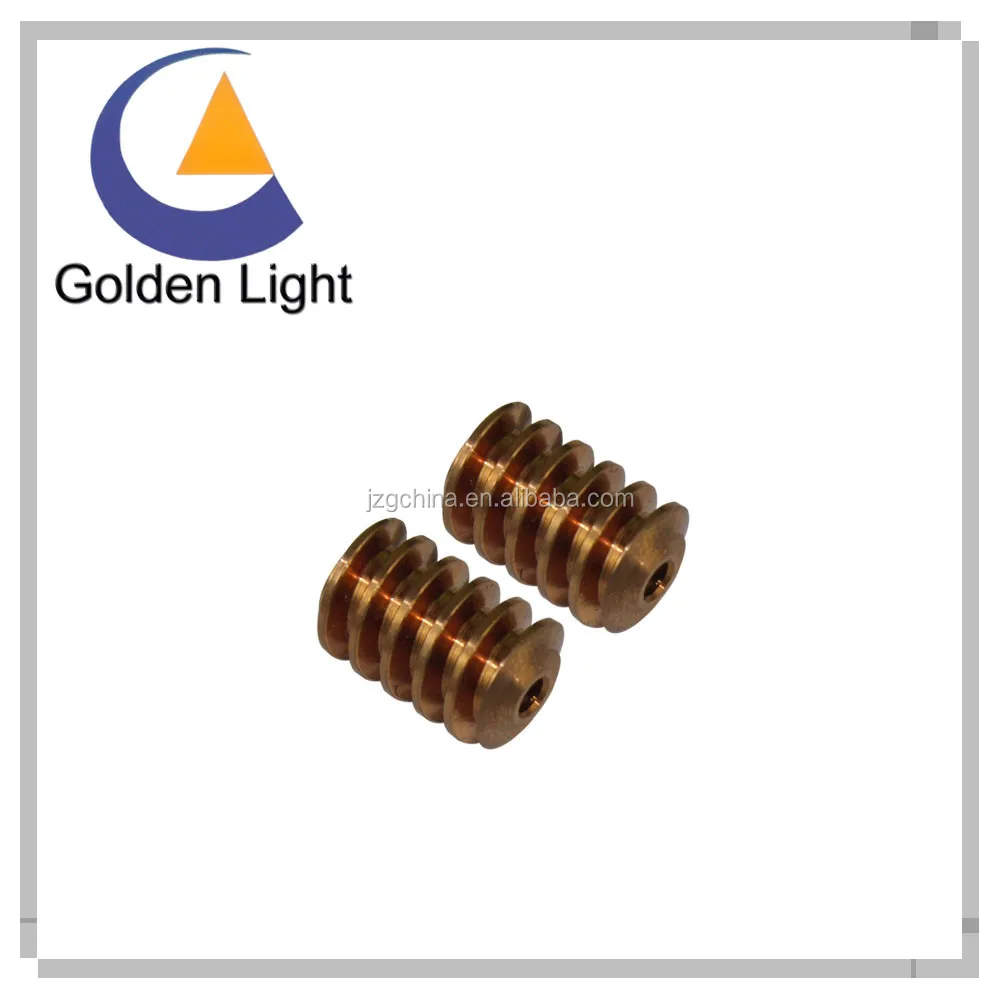 
cnc machining Copper worm 