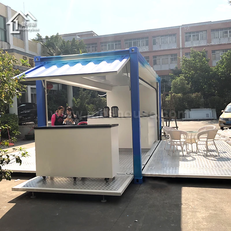 China suppliers mobile Pop-Up 20ft container coffee shop bar