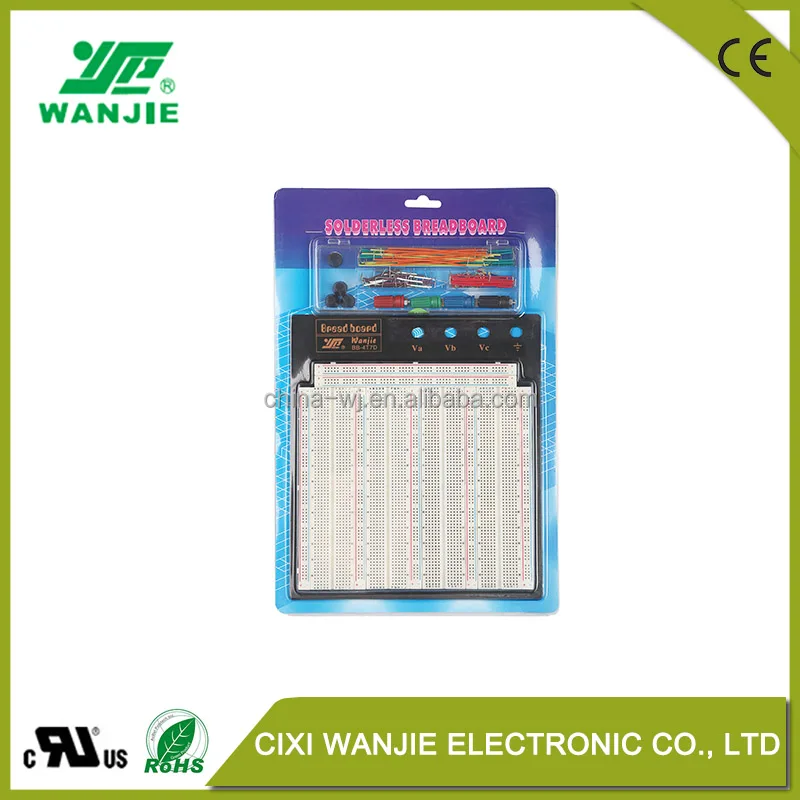 Эффективное solderless макет печатную плату для завода