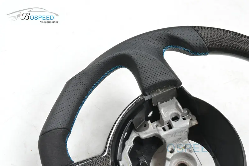 
Black Carbon Fiber Steering Wheel racing car wheel For GT86 BRZ 