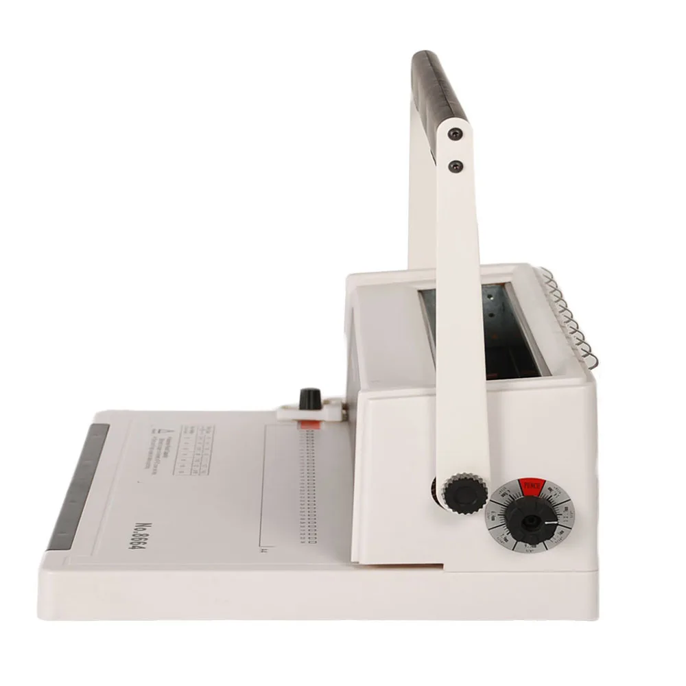 Новый дизайн, ручная двухпроводная переплетная машина от ярких офисных канцелярских принадлежностей