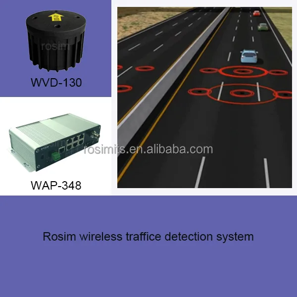 Wireless magnetometer technology vehicle presence detection sensor for traffic management solution