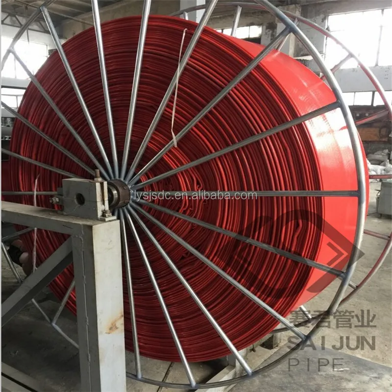 12 Inch 14 Inch Layflat PVC Hose In Stock From Linyi Saijun Pipe