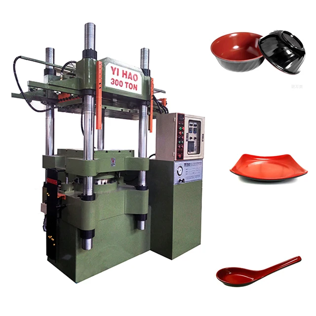 
SS 300A Different kinds melamine tableware forming machine, dishes making machine 