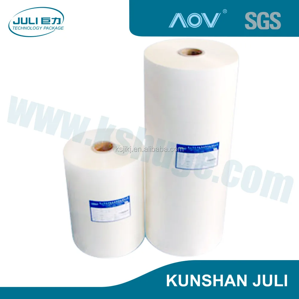 
 Пленка для ламинирования ПЭТ, прозрачная пленка ПЭТ  