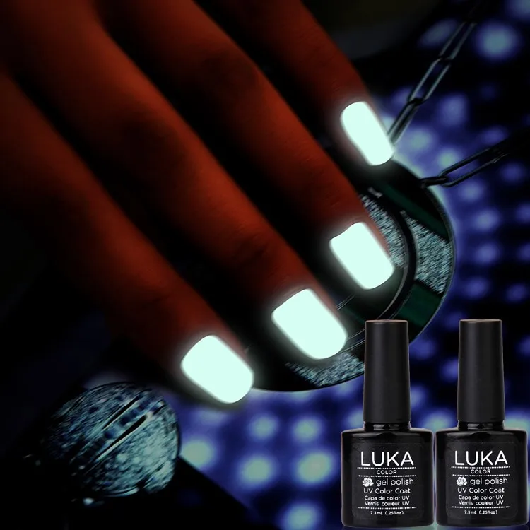 2022 amazing girls party product press on nails nail art suppliers glow in dark uv gel nail polish