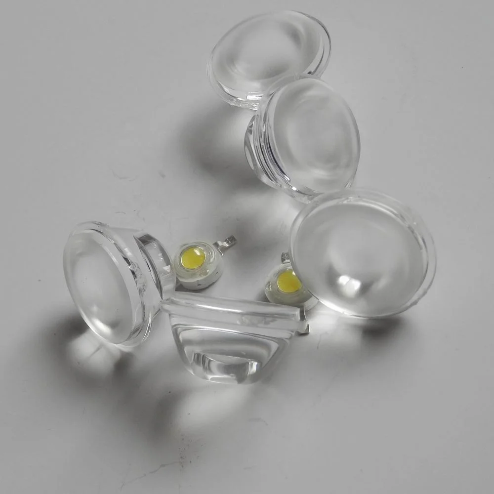 30 - 60  - 90 - 120 degree 20mm single pmma frosted lens for 1W 3W LED