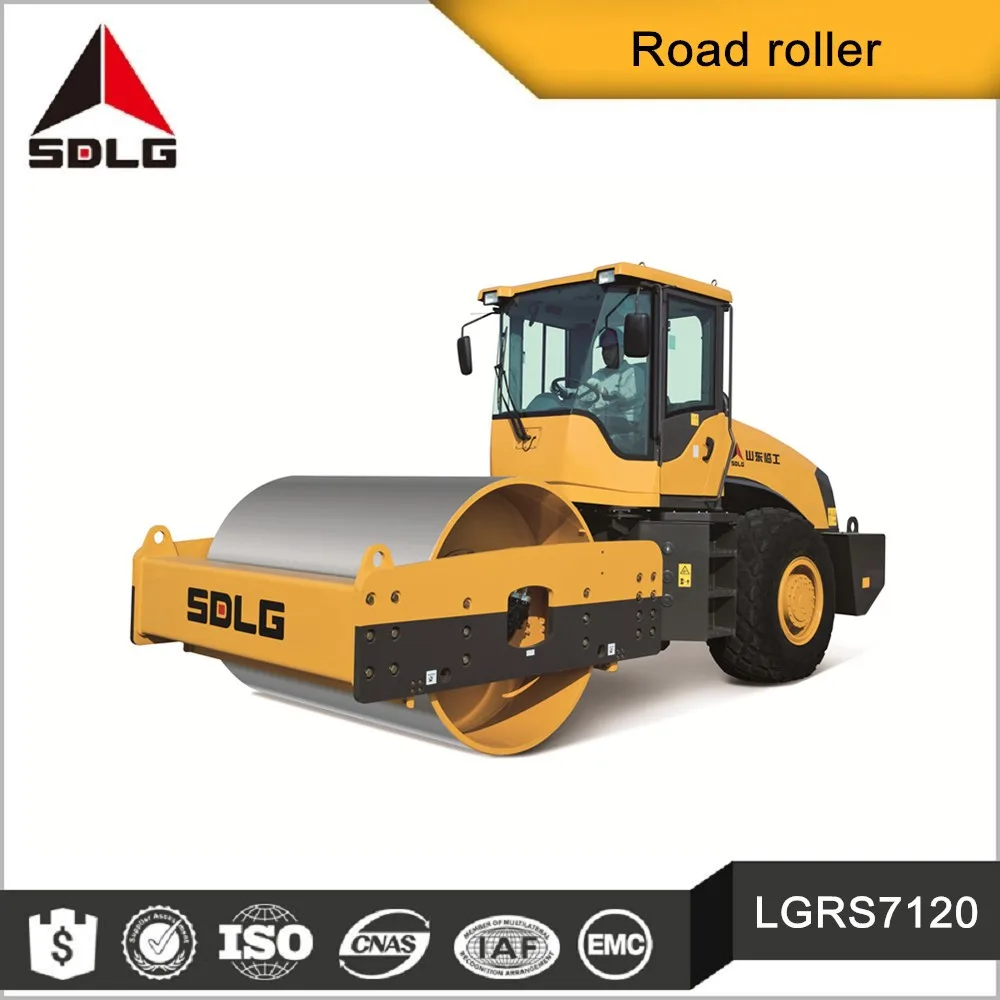 SDLG RS7120 china cheap road construction tools soil compactor price  road roller 12 tons for sale