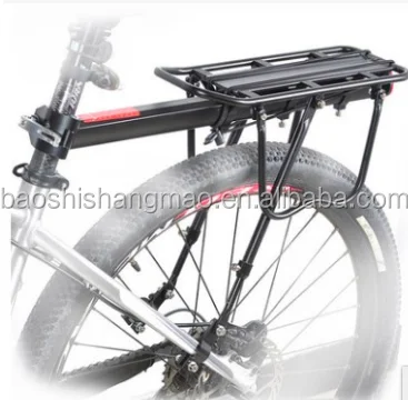 
Aluminium Alloy Black Bicycle Luggage Carrier/Bike Rear Rack /Bicycle Rear Carrier 
