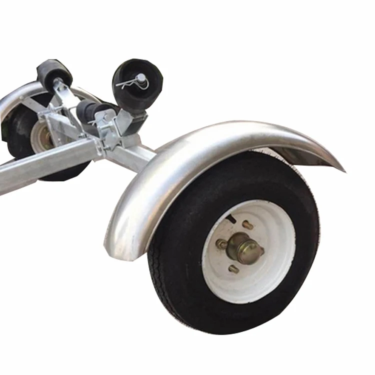 2018 China Supply Trailer Utility Galvanized Boat Transport Trailer