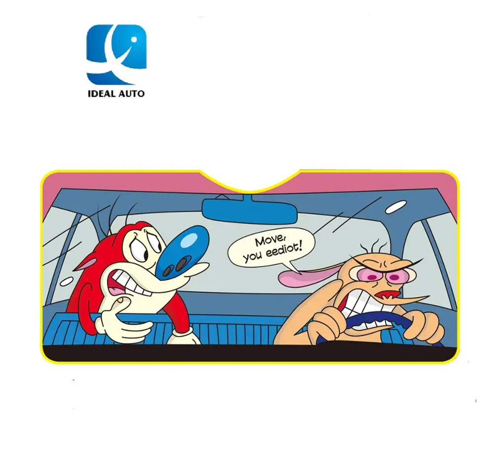 custom printed automatic car windshield sun shade foldable aluminum front car sun shade