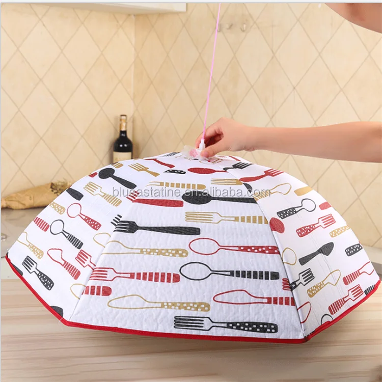 
Folding Insulation Dust Pest Control Food Cover For Dinner Table 